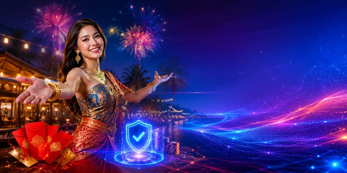 Promosi hari raya dengan amplop merah ganjaran